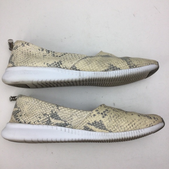 Cole Haan StudioGrand Snake Print Perforated Nubuck Toggle Back Sneaker Size 9 - Picture 5 of 11